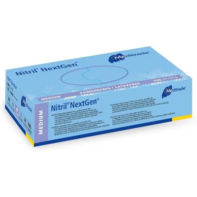 kaiserkraft Nitril-Einweghandschuhe - Blau, M, Lebensmittelkonform kaiserkraft Nitril-Einweghandschuhe - Blau, M, Lebensmittelkonform