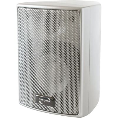 Alto-falantes Satélite Prateados Dynavox - Sistema de Cinema em Casa Alto-falantes Satélite Prateados Dynavox - Sistema de Cinema em Casa