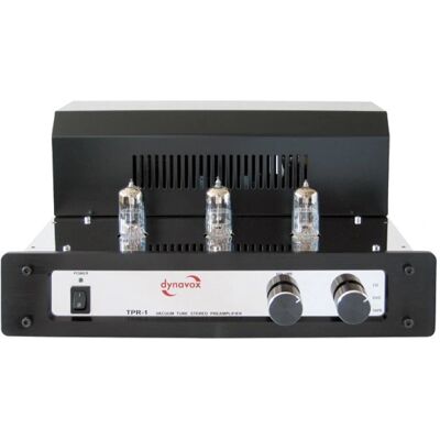 Dynavox TPR-1 Préampli noir, chrome - Préampli Dynavox TPR-1 Préampli noir, chrome - Préampli