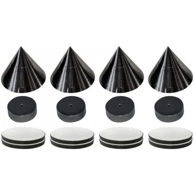Dynavox A1 Schwarz Lautsprecher-Spike-Set - Lautsprecherfuß/Spike-Set Dynavox A1 Schwarz Lautsprecher-Spike-Set - Lautsprecherfuß/Spike-Set