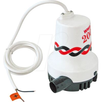 SINTRON SIN 204453 - Bomba marina sumergible - 12 V/DC, 2000 GPH SINTRON SIN 204453 - Bomba marina sumergible - 12 V/DC, 2000 GPH
