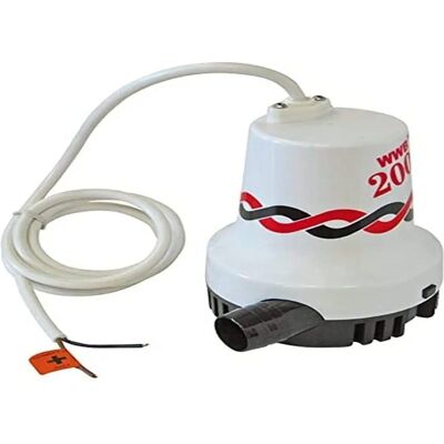 SINTRON SIN 204453 - Bomba marina sumergible - 12 V/DC, 2000 GPH SINTRON SIN 204453 - Bomba marina sumergible - 12 V/DC, 2000 GPH