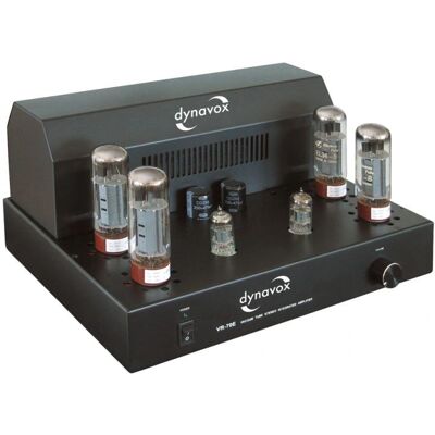 Dynavox VR-70E II - Amplificador de tubos - Diseño retro - 4/8Ω Dynavox VR-70E II - Amplificador de tubos - Diseño retro - 4/8Ω