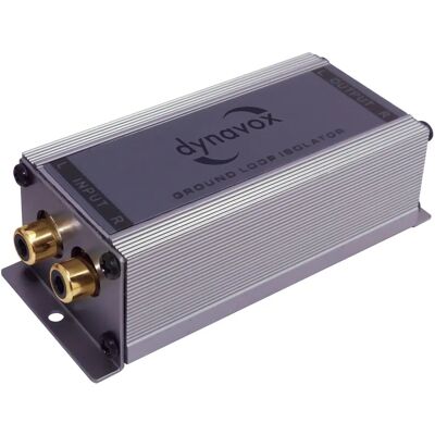 Dynavox GLI 2.1 isolateur de ligne stéréo - Isolateur de ligne stéréo Dynavox GLI 2.1 isolateur de ligne stéréo - Isolateur de ligne stéréo