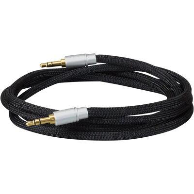 Dynavox 207383 Lydkabel - 3,5mm stereo jack, 1,5m, Sort Dynavox 207383 Lydkabel - 3,5mm stereo jack, 1,5m, Sort