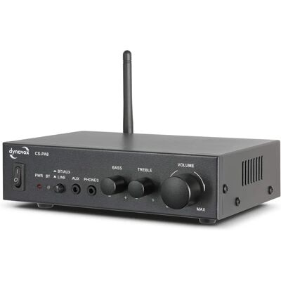 Dynavox CS-PA8 Miniamplificador estéreo - Bluetooth 5.0 Dynavox CS-PA8 Miniamplificador estéreo - Bluetooth 5.0