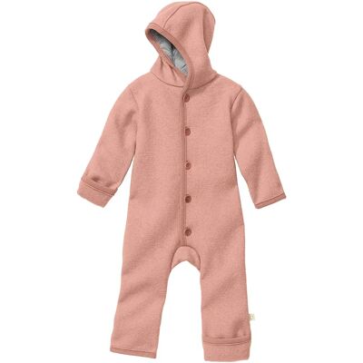 Disana Baby Walk-Overall Bio Merinowolle rose Gr.74/80 - Baby Overall Disana Baby Walk-Overall Bio Merinowolle rose Gr.74/80 - Baby Overall