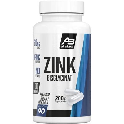 All Stars Zink Kapseln Vegan 20 mg – Immunabwehr & Haut All Stars Zink Kapseln Vegan 20 mg – Immunabwehr & Haut