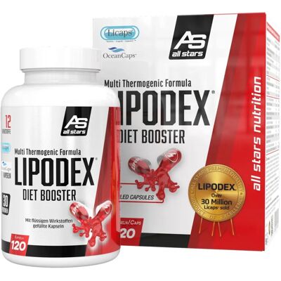 All Stars Lipodex 120 Kapseln - Nahrungsergänzung All Stars Lipodex 120 Kapseln - Nahrungsergänzung