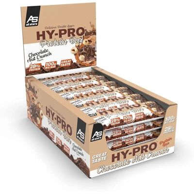 All Stars Hy-Pro Big Bar Schokolade Nuss Crunch - Proteinriegel All Stars Hy-Pro Big Bar Schokolade Nuss Crunch - Proteinriegel