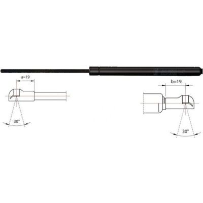 Gasfeder Metzger Fiat Panda - Supporta il portellone, 502mm, 192mm, Durevole Gasfeder Metzger Fiat Panda - Supporta il portellone, 502mm, 192mm, Durevole