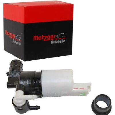 METZGER Washer Pump - Dual, Electric - For Citroën, Opel, Renault, Fiat METZGER Washer Pump - Dual, Electric - For Citroën, Opel, Renault, Fiat