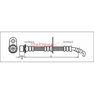Μανιτάρι Φρένου Metzger Toyota - 525mm, Μπλε, F10 x 1 - Μανιτάρι Φρένου Μανιτάρι Φρένου Metzger Toyota - 525mm, Μπλε, F10 x 1 - Μανιτάρι Φρένου