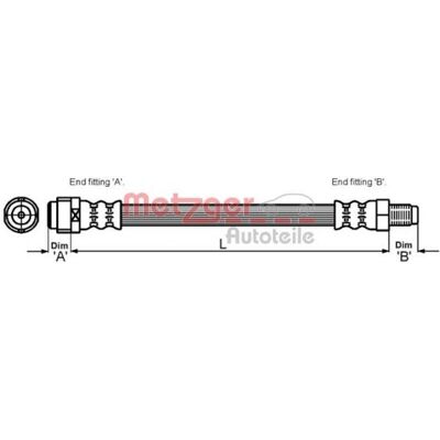 Metzger Malli 4114083 jarruletku Mercedes M-Luokka - 300mm Metzger Malli 4114083 jarruletku Mercedes M-Luokka - 300mm