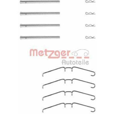 Kit freni Metzger Jaguar XJ - Pastiglie freno disco anteriore Kit freni Metzger Jaguar XJ - Pastiglie freno disco anteriore
