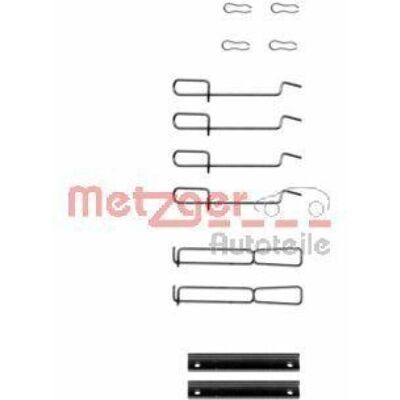 Metzger 1265q Set Pastiglie Freno per Renault Twingo - Accessori Freno Metzger 1265q Set Pastiglie Freno per Renault Twingo - Accessori Freno