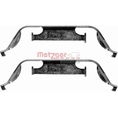 Metzger Modello - Set Pastiglie Freni Anteriori - Per BMW Serie 5, 7, 8, X3 Metzger Modello - Set Pastiglie Freni Anteriori - Per BMW Serie 5, 7, 8, X3