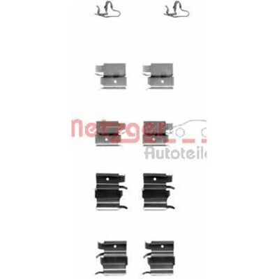 Metzger Mazda 3 323 Bremssatz Zubehör Vorderachse Metzger Mazda 3 323 Bremssatz Zubehör Vorderachse