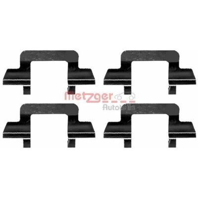 Kit Pastiglie Freni Metzger 1243q - Per Citroën C2 C3 Kit Pastiglie Freni Metzger 1243q - Per Citroën C2 C3