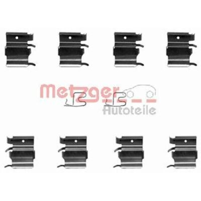 Kit pastiglie freno asse anteriore - Metzger 109-1244 Kit pastiglie freno asse anteriore - Metzger 109-1244