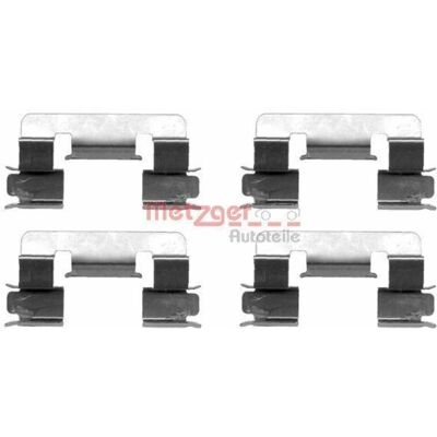Metzger Modello 1293q Set Pastiglie Freno - Toyota Corolla Metzger Modello 1293q Set Pastiglie Freno - Toyota Corolla