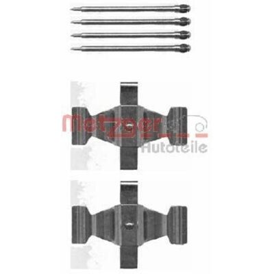 Metzger 109-1636 Set Pastiglie Freno Anteriori Metzger 109-1636 Set Pastiglie Freno Anteriori