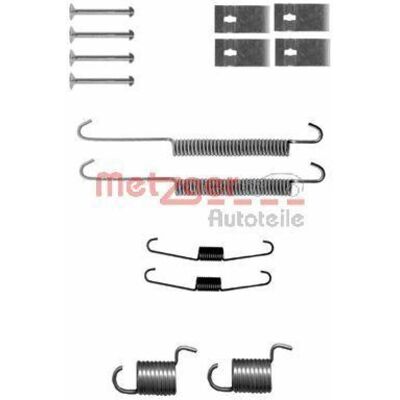 Metzger 105-0842 Juego de Zapatas de Freno - Para Frenos de Tambor Metzger 105-0842 Juego de Zapatas de Freno - Para Frenos de Tambor