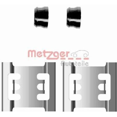 Metzger Nissan Kit de plaquettes de frein - Axe avant - Publicité Metzger Nissan Kit de plaquettes de frein - Axe avant - Publicité