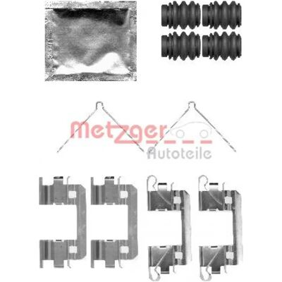 METZGER 109-1811 Bremseklossesett Honda - Forakseltilbehør METZGER 109-1811 Bremseklossesett Honda - Forakseltilbehør