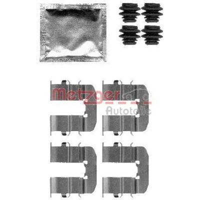Kit pastiglie freno METZGER 109-1814 - Hyundai i20 Kit pastiglie freno METZGER 109-1814 - Hyundai i20