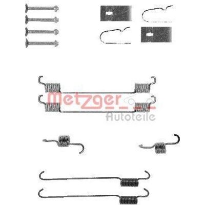 METZGER 105-0007 Sæt af bremsebakker - Parkeringsbremse til Suzuki Alto VII METZGER 105-0007 Sæt af bremsebakker - Parkeringsbremse til Suzuki Alto VII