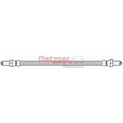 Metzger Ford bremse slang - Bagaksel - 360mm Metzger Ford bremse slang - Bagaksel - 360mm