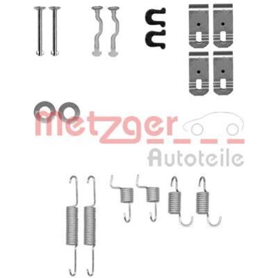 Metzger 105-0028 Bremse Tilbehørssæt - Subaru Forester IV Metzger 105-0028 Bremse Tilbehørssæt - Subaru Forester IV