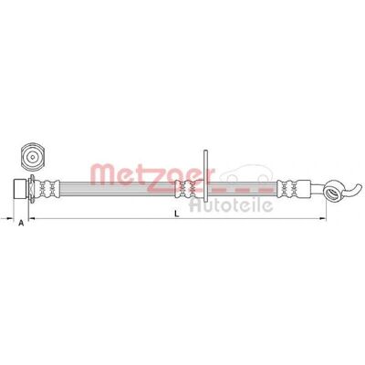 Jarruletku Metzger - M10x1 SF Banjo - 4110985 Jarruletku Metzger - M10x1 SF Banjo - 4110985