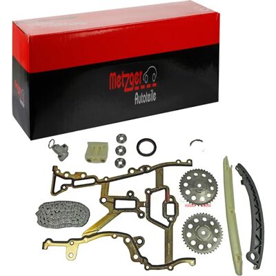 Kit catena di distribuzione Metzger per Opel Astra Meriva Corsa - Set di catene Kit catena di distribuzione Metzger per Opel Astra Meriva Corsa - Set di catene