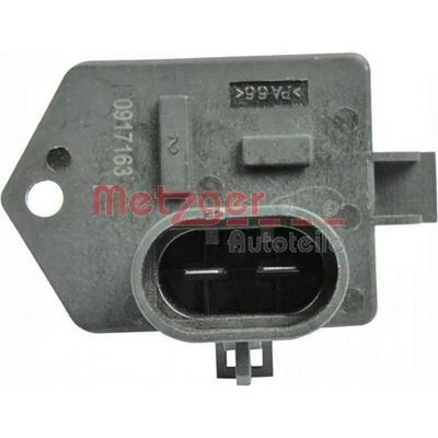 Metzger Kylfläktmotstånd för Fiat 500 - 12V, 0,7 Ohm, 2 Poler Metzger Kylfläktmotstånd för Fiat 500 - 12V, 0,7 Ohm, 2 Poler