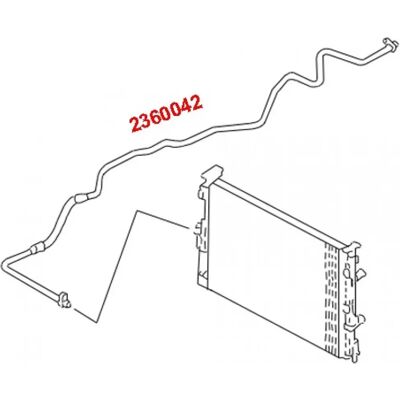 Metzger 2360042 - Línea de alta/baja presión Metzger 2360042 - Línea de alta/baja presión