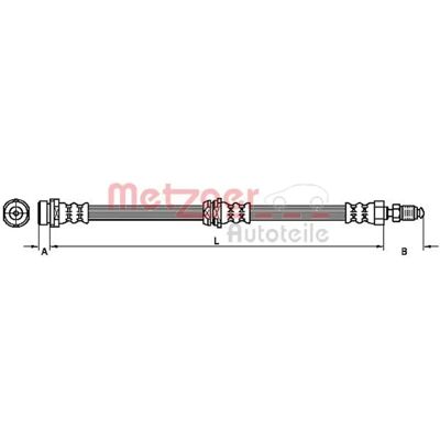 Metzger Mazda jarruletku - 3, 5 CW, Sininen Metzger Mazda jarruletku - 3, 5 CW, Sininen