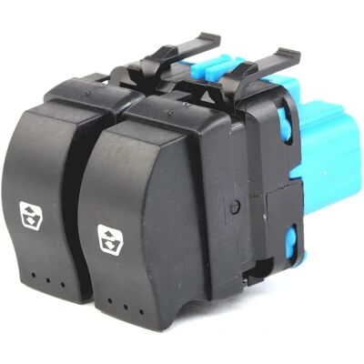 Metzger Renault Scenic Window Switch - Driver Side - Black Metzger Renault Scenic Window Switch - Driver Side - Black