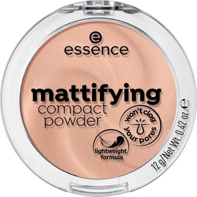 Essence Mattierendes Kompaktpuder Perfekter Beige - 12 g Essence Mattierendes Kompaktpuder Perfekter Beige - 12 g