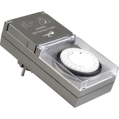 Heitech 04002442 Minuterie Électrique Extérieure - Minuterie - Publicité Heitech 04002442 Minuterie Électrique Extérieure - Minuterie - Publicité