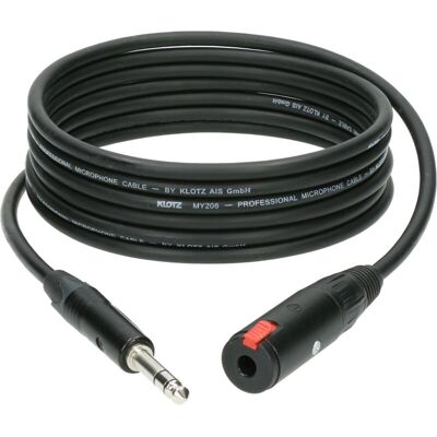 KLOTZ AIS GmbH - BEX4-0600 - Schwarz - 6 m - Audio kabel KLOTZ AIS GmbH - BEX4-0600 - Schwarz - 6 m - Audio kabel