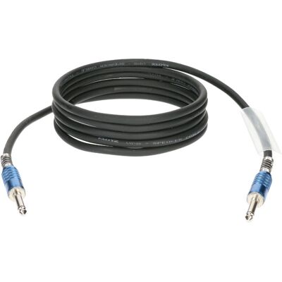 KLOTZ SC1PP01SW Audio Cable - 1m, Black, Jack/Jack KLOTZ SC1PP01SW Audio Cable - 1m, Black, Jack/Jack