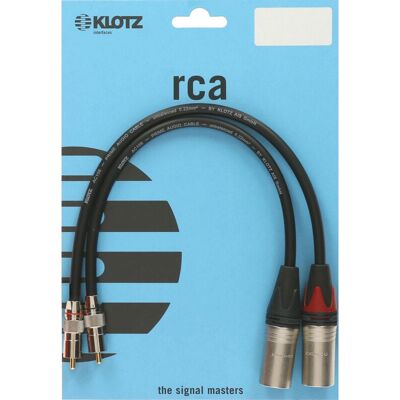 KLOTZ ALPM030 Audiokabel - 3m - Schwarz KLOTZ ALPM030 Audiokabel - 3m - Schwarz