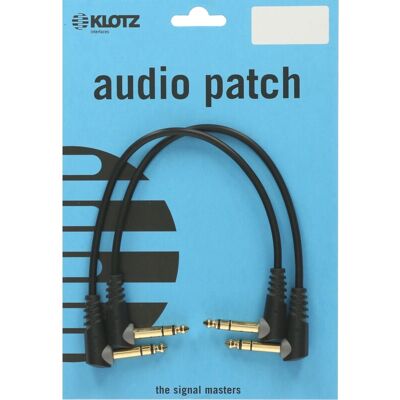 KLOTZ AIS GmbH AB-JJA0090 Câble patch stéréo 90 cm - Câble audio - Publicité KLOTZ AIS GmbH AB-JJA0090 Câble patch stéréo 90 cm - Câble audio - Publicité