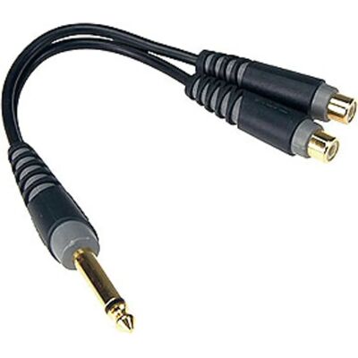 Klotz Y-Kábel Klinke - 2x Cinch AYU-4 Adapter Klotz Y-Kábel Klinke - 2x Cinch AYU-4 Adapter