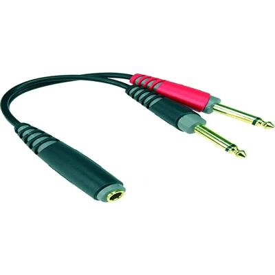 Klotz AYS-5 Stereo Y Adapter - 0.2m Audio Cable Klotz AYS-5 Stereo Y Adapter - 0.2m Audio Cable