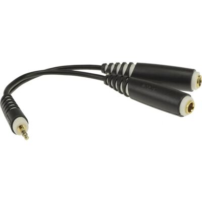 Klotz AYB-3 Stereo Y adaptér 20cm - Audio konektor Klotz AYB-3 Stereo Y adaptér 20cm - Audio konektor