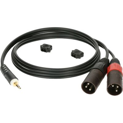KLOTZ AIS GmbH AY9-0300 Audiokabel - 3m - Schwarz KLOTZ AIS GmbH AY9-0300 Audiokabel - 3m - Schwarz