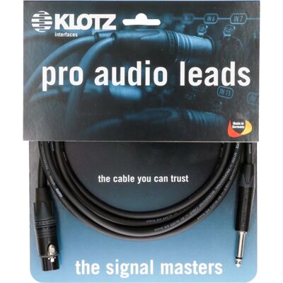 Klotz M1FP1N0100 Audiokabel - 1m Klotz M1FP1N0100 Audiokabel - 1m
